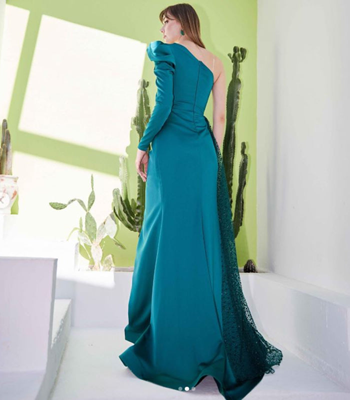 ONE-SLEEVE DRESS