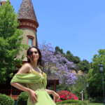 Olive-Green Satin