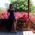 Long evening gown