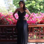 Satin Evening Dress