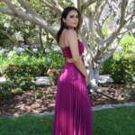 Satin Evening Dress