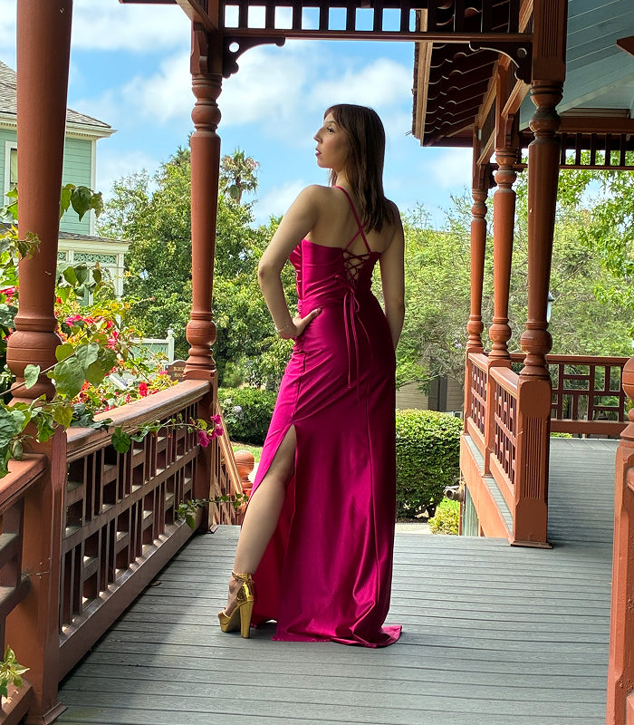 Long evening gown