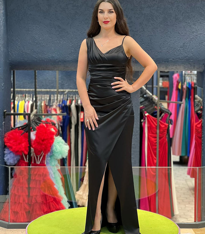 Long sleek gown