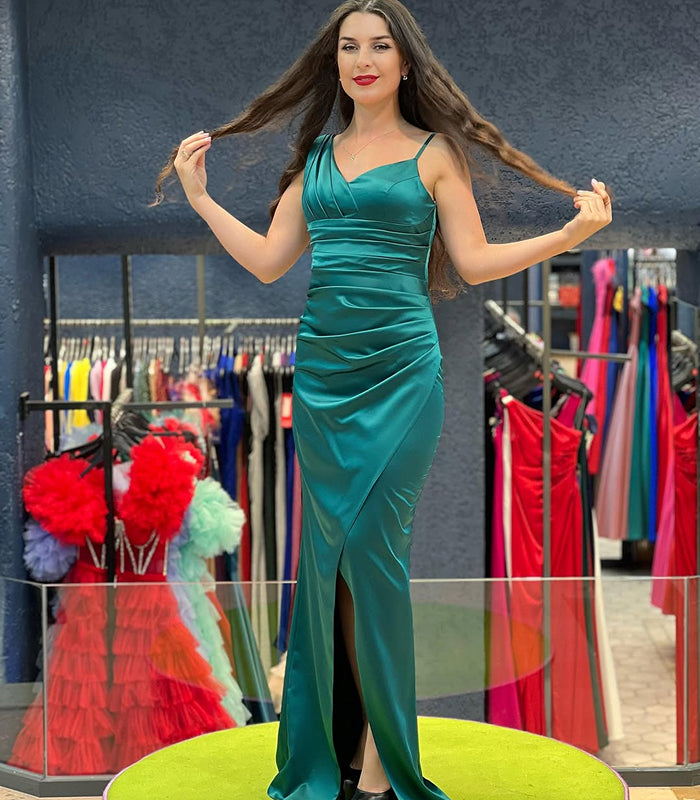Long sleek gown