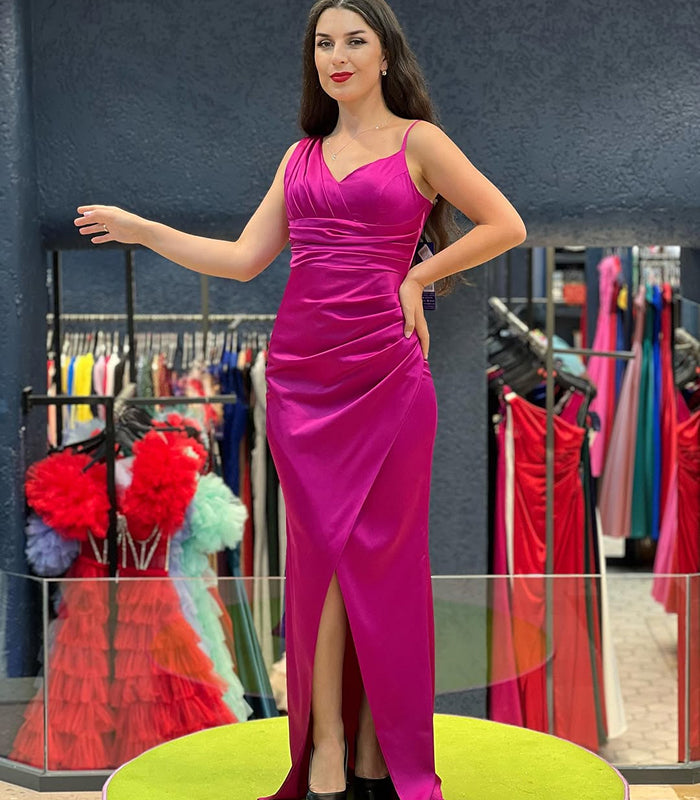 Long sleek gown