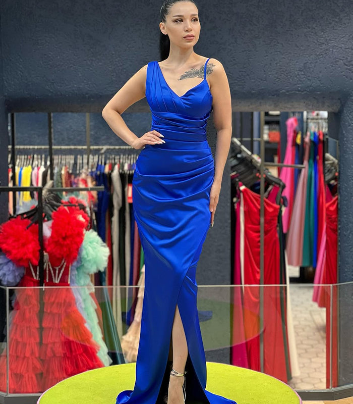 Long sleek gown