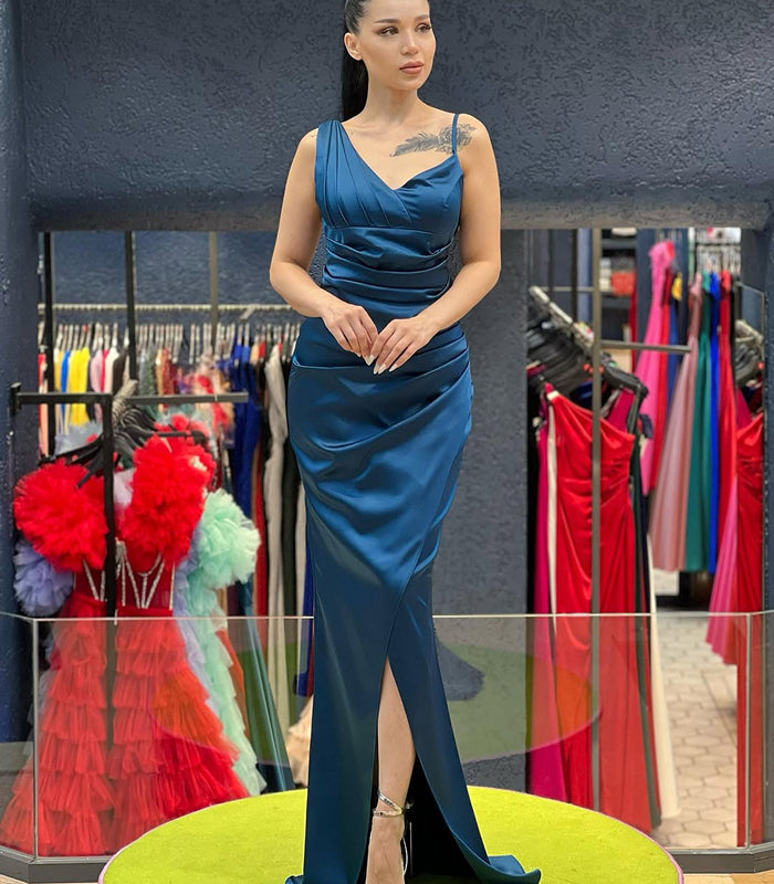 Long sleek gown