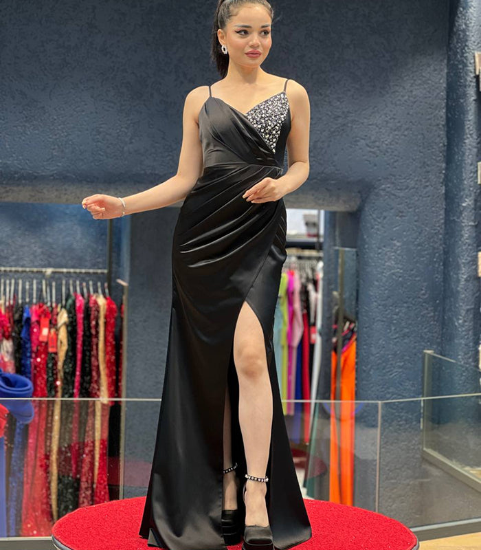 Sleek long gown