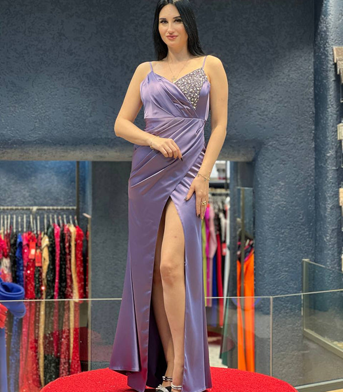 Sleek long gown