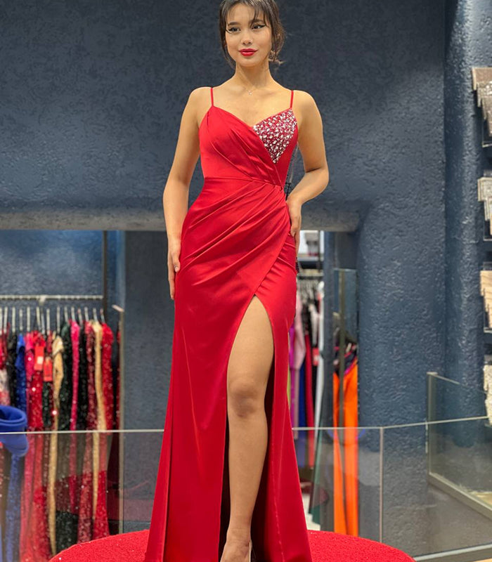 Sleek long gown
