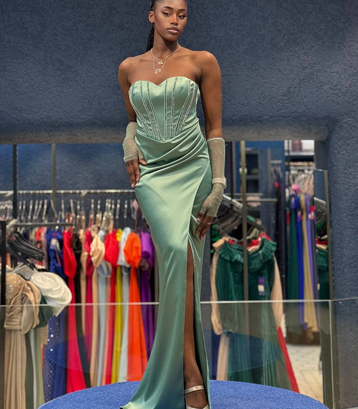 Glitter Corset Mermaid Dress