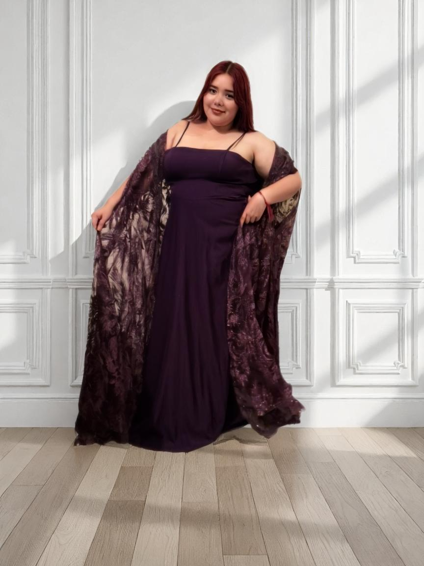 plus-size gown
